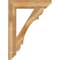 Ekena Millwork Olympic Slat Rough Sawn Bracket, Western Red Cedar, 6"W x 32"D x 44"H BKT06X32X44OLY06RWR - alternate 3